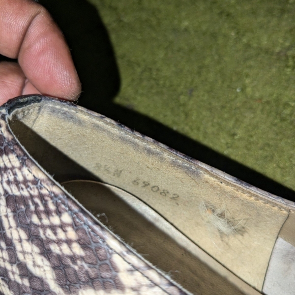 Snakeskin Pumps - Picture 2 of 4